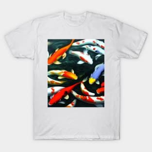 The Art of Koi Fish: A Visual Feast for Your Eyes 24 T-Shirt